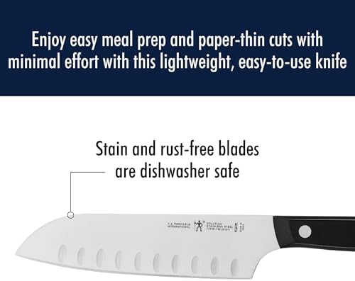 Henckels Solution 2-Pc Santoku Knife Set, Razor-Sharp, German Engineered - Image 5