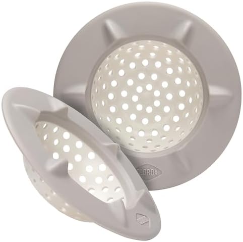 Clorox KeptClean™ WaterGuard Sink Strainer – 2 Pack, Almond Cream by Clorox