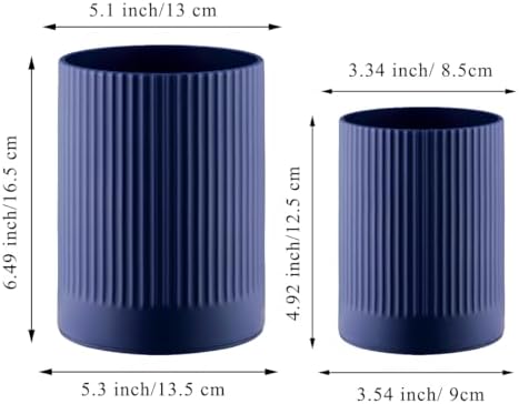 Kyraton Cooking Utensils Holder 2pcs, 360° Rotating Heavy Duty Plastic Kitchen - Image 2