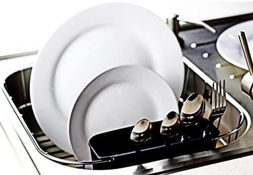 Neat-O Deluxe Chrome-Plated Steel Small Dish Drainers - Image 3