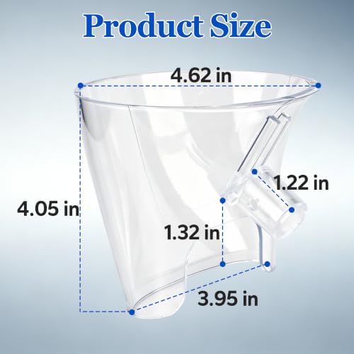 Flour Funnel for KitchenAid Stand Mixer, Anti-Splash Pouring Chute - Image 2