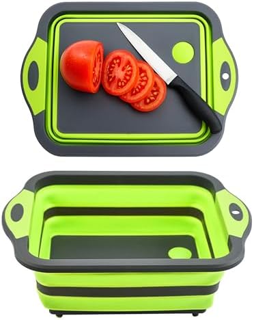 SSKT 3-in-1 Collapsible Cutting Board – Multifunctional Kitchen Sink Tub Basin by Unknown