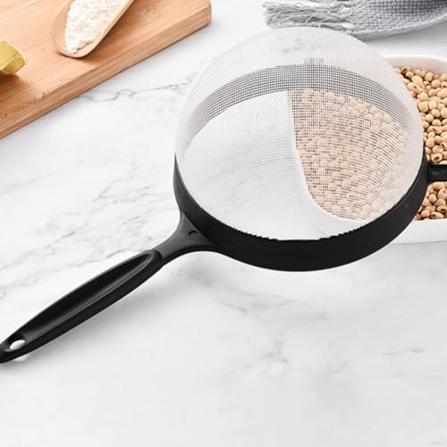 Alipis Plastic Flour Sieve, Flour Sifter, Sugar Powder Spreader, Mesh Strainer - Image 4