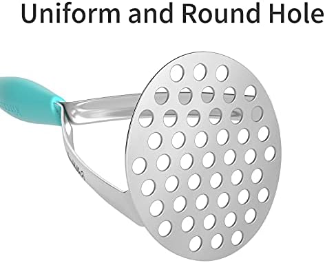 Joyoldelf Heavy Duty Stainless Steel Potato Masher, Professional Integrated - Image 6