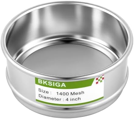 304 Stainless Steel Wire Cloth Lab Sieves, 1400 Mesh Test Sieve by Unknown
