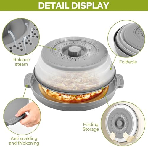 2 Pack Microwave Splatter Cover - Image 5