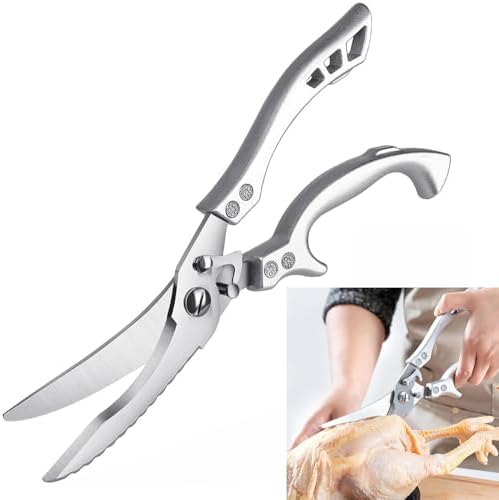 Upgrade Heavy Duty Stainless Steel Kitchen Scissors by Unknown