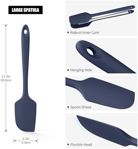 Doosu 600°F Heat Resistant Silicone Large Spatula - Image 2