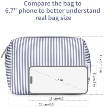 Narwey Makeup Bag Travel Toiletry Bag, Cosmetic Bag - Image 4