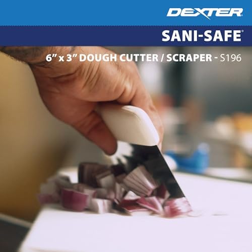 Dexter Russell S196Y Sani-Safe 17303Y Dough Cutter/Scraper, Bakery and Pastry - Image 4