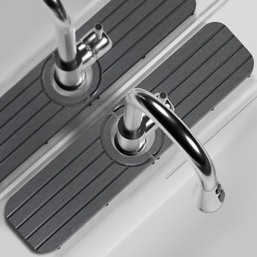 Water Absorbing Stone Kitchen Sink Mat Faucet Splash Guard by Unknown