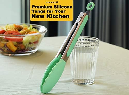 HINMAY 9-Inch Serving Tongs - Image 5