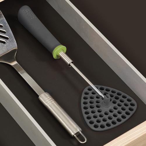Joseph Joseph Delta Folding Nylon Head, Space Saving Potato Masher, Stores Flat - Image 4