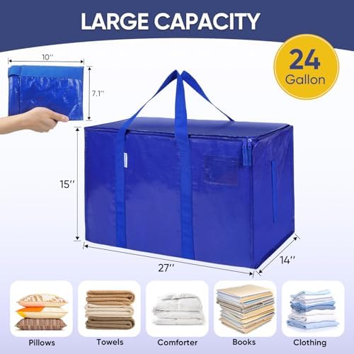 TICONN 16 Pack Extra Large Moving Bags Heavy Duty - Image 3