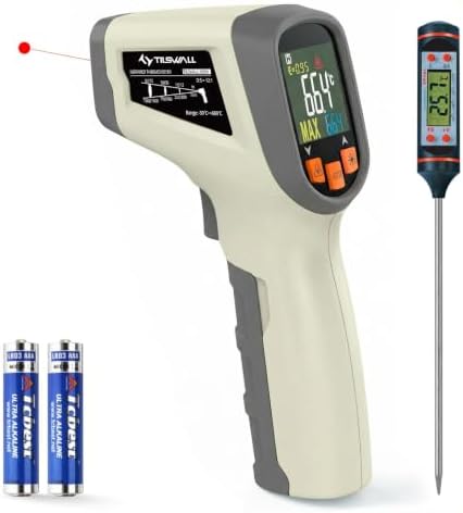 Tilswall Infrared Thermometer, Laser Temperature Gun -58°F~1112°F by Tilswall