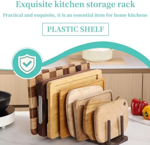 Berglander Dish Rack 14", Adjustable Vertical Plate & Lid Organizer - Image 6