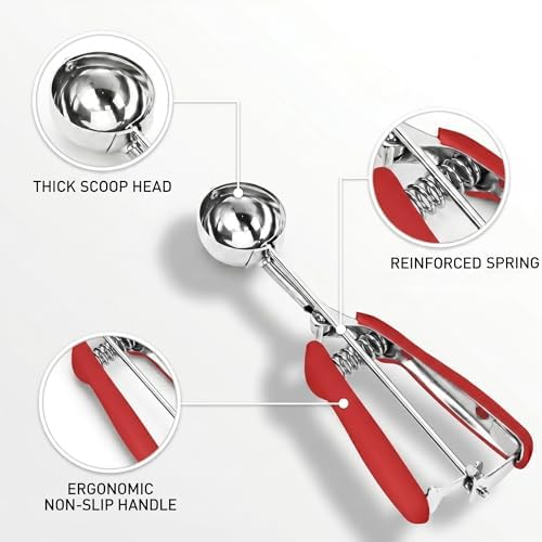 #50 Cookie Scoop, 1.5 Tbsp/23 ml/ 0.7 oz Cookie Scoops - Image 2