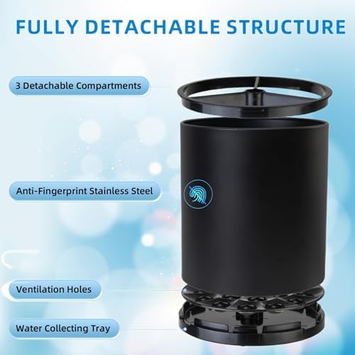 LIBODOUR Kitchen Utensil Holder, Extra Large 360°Rotating - Image 5
