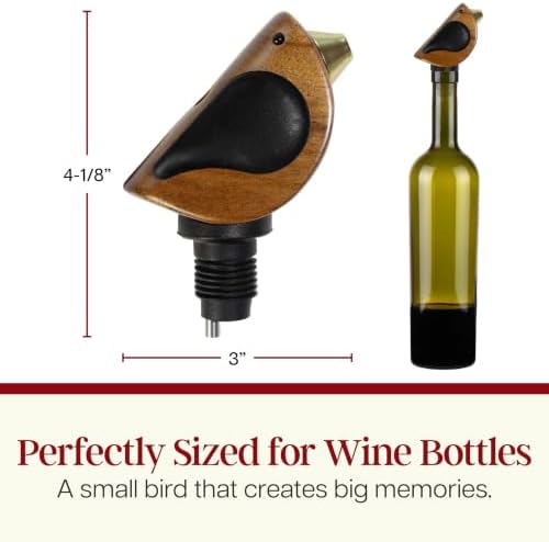Songbird Specialties Singing Bird Wine Bottle Pourer - Image 6