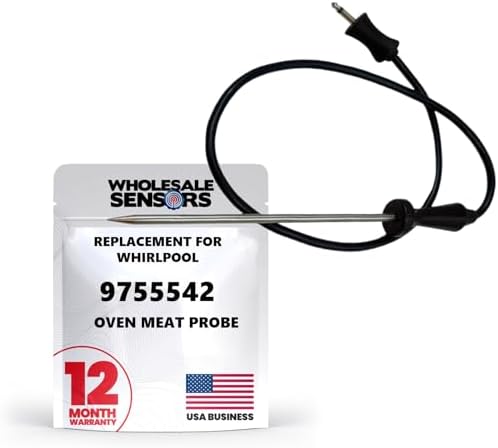 Replacement Whirlpool 9755542 Meat Probe 12-Month Warranty & USA Support by WholesaleSensors