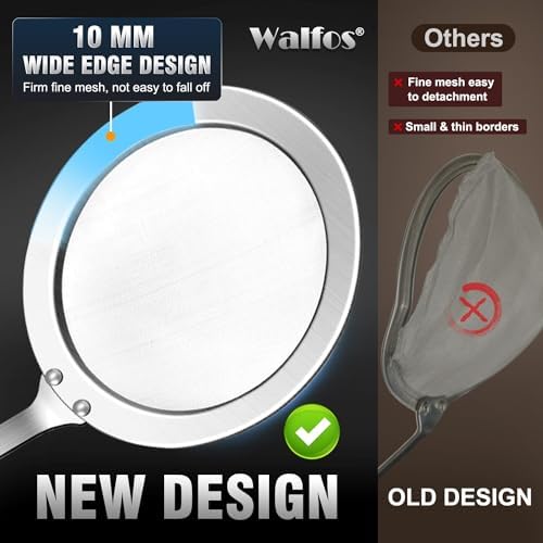 Walfos Fat Skimmer Spoon, Stainless Steel Fat skimmer - Image 2