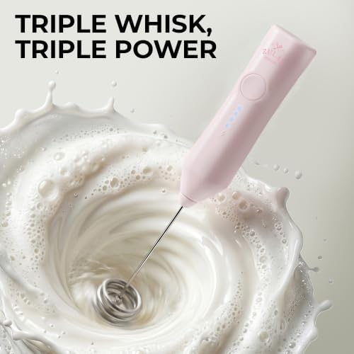 Zulay Kitchen Rechargeable Milk Frother Handheld - Image 2