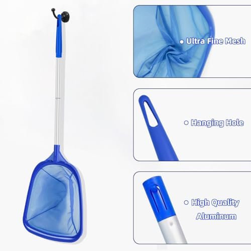 Hot Tub Skimmer Net with Ultra Fine Mesh, Handheld Spa Pool Net - Image 4