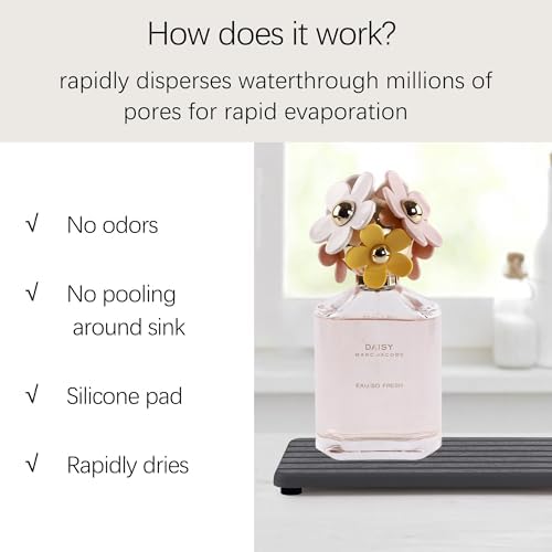 NiuYichee 2 PCS Water Absorbent diatomite Coasters, 7.1" x 3.5" Water Absorbing - Image 3