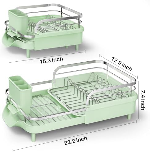 SAYZH Expandable Dish Drying Rack - Image 2