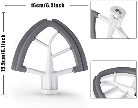 Flex Edge Beater for KitchenAid, Mixer Attachement Compatible - Image 2