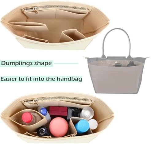 Lckaey Purse Organizer Insert for Longchamp Le Pliage Neo Handbags Insert - Image 5