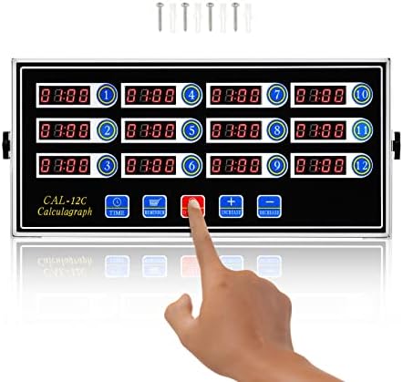 BEAMNOVA 12-Channel Commercial Digital Kitchen Timer by BEAMNOVA