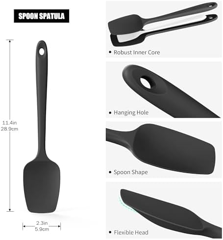 Doosu 600°F Heat Resistant Silicone Large Spoon - Image 2