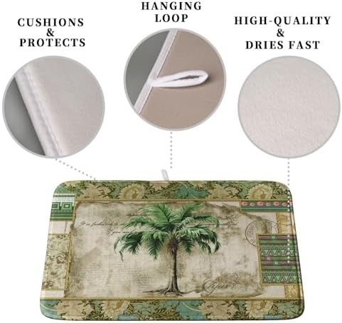 Palm Tree Kitchen Dish Drying Mat - Image 3