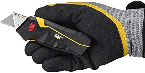 Cat Safety Utility Knife Box Cutter Self-Retracting, Squeeze Handle to Extend - Image 7
