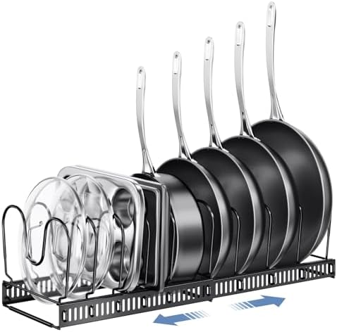 ORDORA Expandable Pots and Pans Organizer under Cabinet by ORDORA