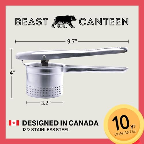 Stainless Steel Potato Ricer for Smooth Mashed Potatoes - Image 2
