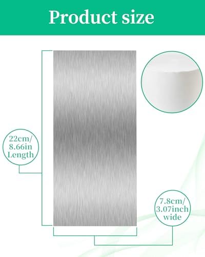 8.6 Inch Metal Cake Scraper Smoother Cake Decorating Supplies Kit - Image 4
