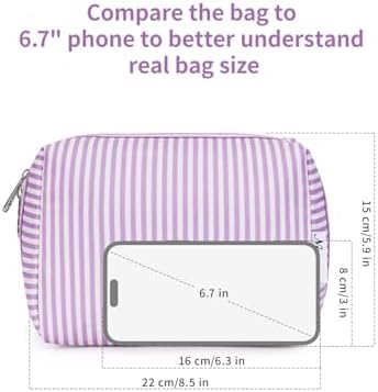 Narwey Makeup Bag Travel Toiletry Bag, Cosmetic Bag - Image 4