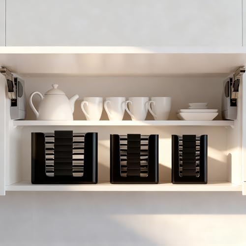 Lid Organizer for Rubbermaid Brilliance, Fits 4.7 & 3.2 Cup, 1.3 Cup, 0.5 Cup - Image 4