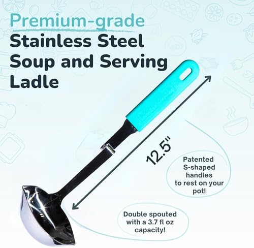 Souper Cubes Soup Ladle Stainless Steel - Image 4