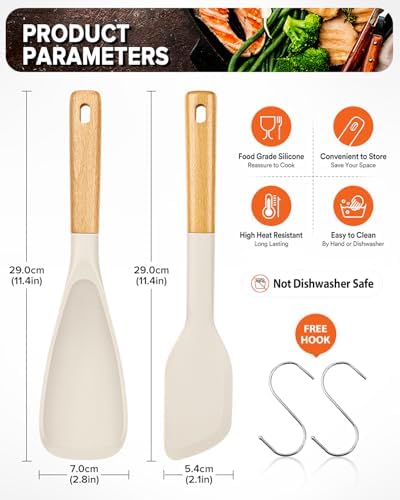 Badiano Cooking Spoon and Scraper - Image 2