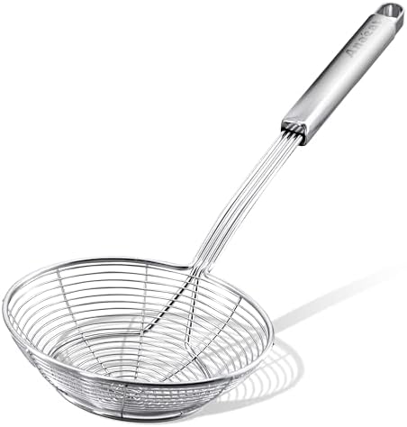 Anaeat Stainless Steel Spider Strainer Skimmer by Anaeat