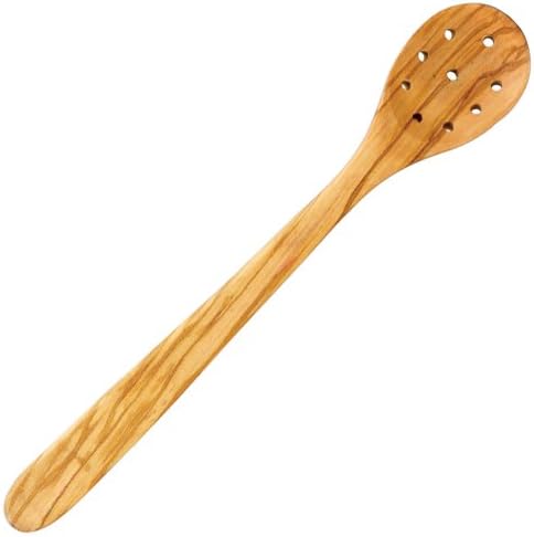 Eddington’s Pierced Olive Spoon, Fine Italian Olivewood by Unknown