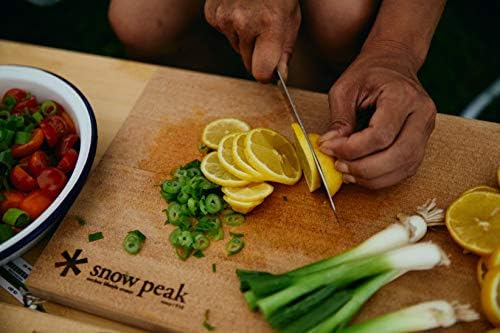 Snow Peak Folding Cutting Board & Knife Set - Image 6