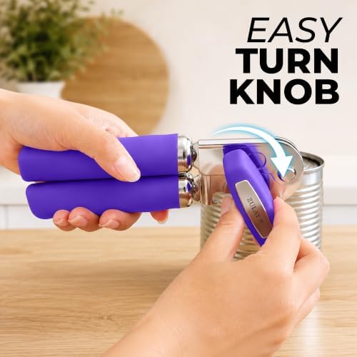 Zulay Kitchen Stainless Steel Swing Open Manual Can Opener Comfortable Grip - Image 6