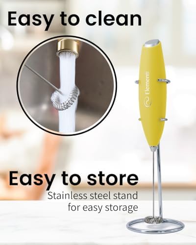 Elementi Milk Frother Handheld - Image 5