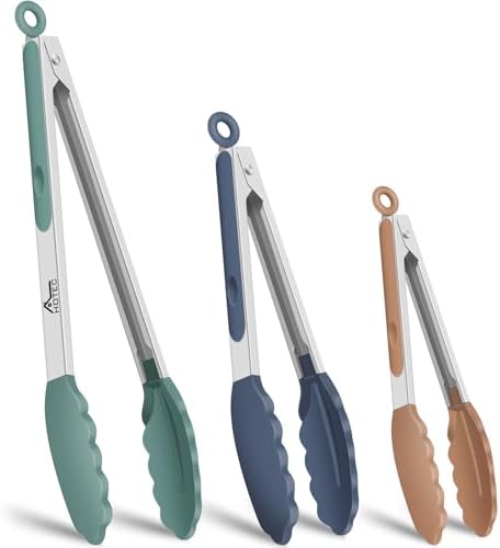 HOTEC Stainless Steel Kitchen Tongs by Hotec