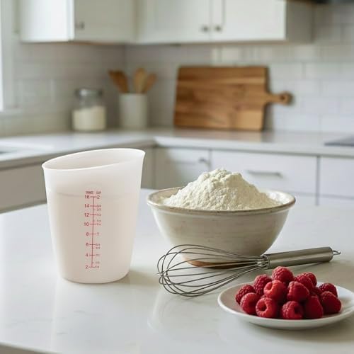 Restaurantware Silicone Cup Measuring Cup, 4.5 x 3.1 x 5.8 In - Image 5