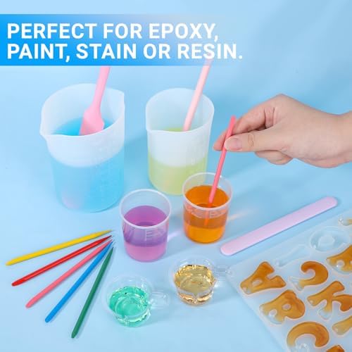 Gartful 90PCS Epoxy Mixing Cups Kit, Jewelry Making, Liquid Measuring - Image 5